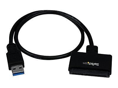 Startech® 8.3" USB 3.0 to 2.5" SATA III Hard Drive Adapter Cable W/UASP/SATA to USB3.0 Converter