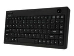 Adesso EasyTouch Mini Trackball Wired Keyboard, Black (AKB-310UB)