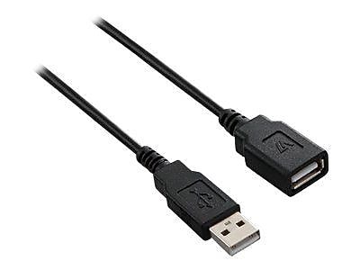 BLK USB 2.0 A/A EXTENSION CBL