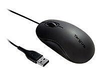 Targus Ambidextrous Optical USB Mouse, Matte Black (AMU80US)