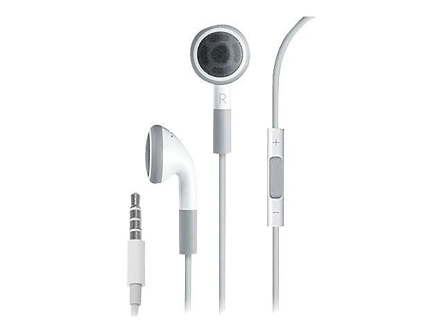 4XEM Premium Stereo Headphones, White (4XEARPHONESWH)