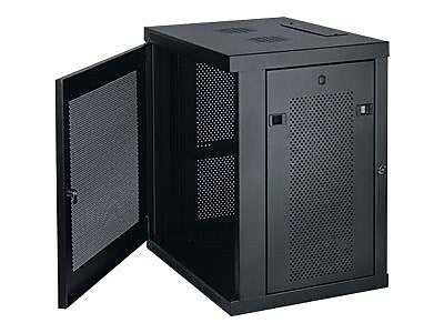 Tripp Lite SmartRack 12U Wall Mountable Server Cabinet Enclosure, Black (SRW12U)