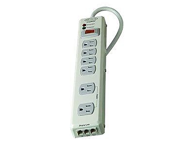Belkin SurgeMaster 9 Outlet Basic Surge, 6' Cord, 1500 Joules (F9H620-06-MTL)