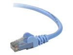 Belkin A3L980-02-BLU-S 2' RJ-45 Male/Male Cat6 Snagless Patch Cable, Blue