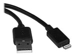 Tripp Lite Lightning USB Cable for All iPhones, Black (M100-003-BK)
