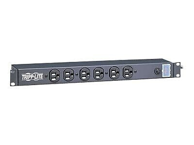 Tripp Lite 12 Outlet Power Strip, Black (RS-1215)