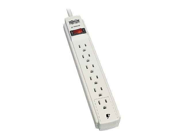 Tripp Lite 6 Outlet Surge Suppressor, 8' Cord, 990 Joules (TLP608)