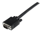 Startech® 6' Coax High Resolution HD15 Male/Male VGA Monitor Cable, Black
