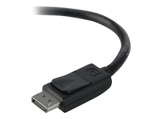 Belkin™ 6' DisplayPort to DisplayPort Audio/Video Cable, Black