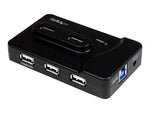 StarTech 6-Port USB 3.0 Hub, Black (ST7320USBC)