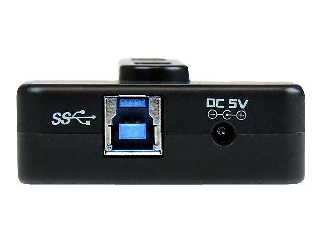 StarTech 6-Port USB 3.0 Hub, Black (ST7320USBC)