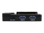 StarTech 6-Port USB 3.0 Hub, Black (ST7320USBC)