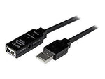 StarTech 16.4' USB 2.0 Male to Female Extension Cable, Black