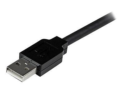 StarTech 16.4' USB 2.0 Male to Female Extension Cable, Black