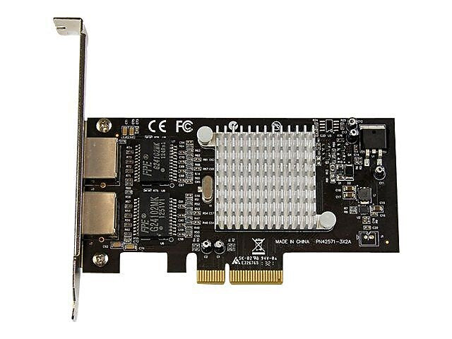 StarTech ST2000SPEXI 2-Port Gigabit Ethernet Server Adapter Network Card