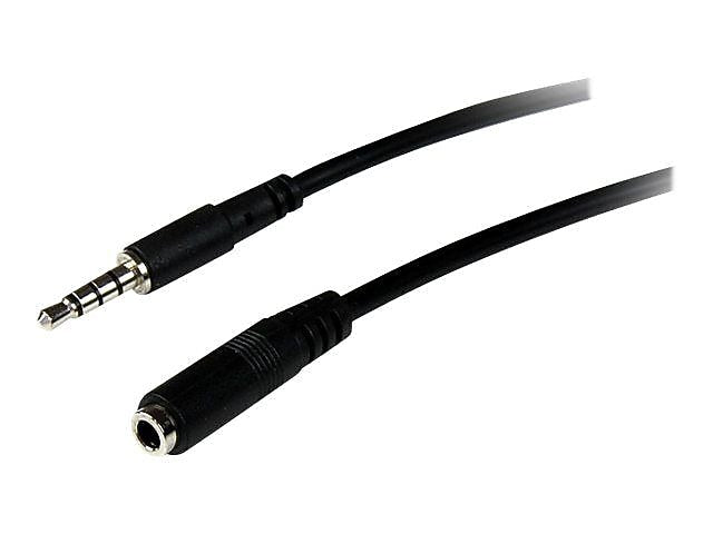 StarTech MUHSMF1M Stereo Headset Extension Cables