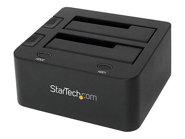StarTech SDOCK2U33 USB 3.0 Dual Hard Drive Docking Station with UASP for 2.5"/3.5" SSD/HDD