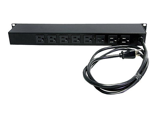 StarTech 5-15 8 Outlet 15 A 120 V Power Distribution Unit