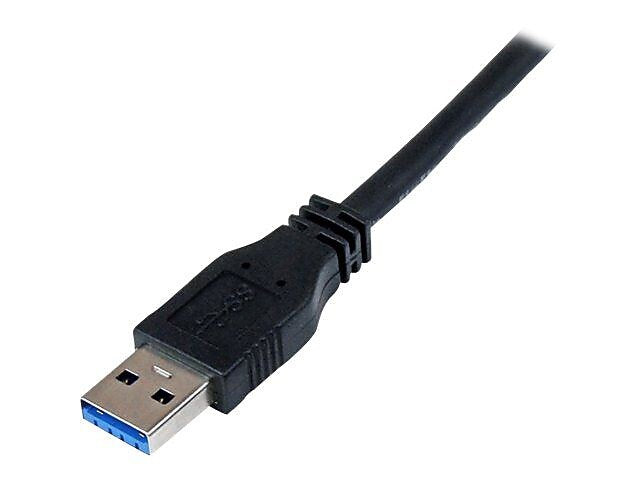 StarTech 3.3' SuperSpeed USB 3.0 A to Micro B Cable, Black (USB3CAUB1M)