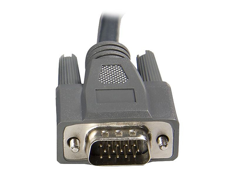 StarTech 6 ft Ultra-Thin USB VGA 2-in-1 KVM Cable