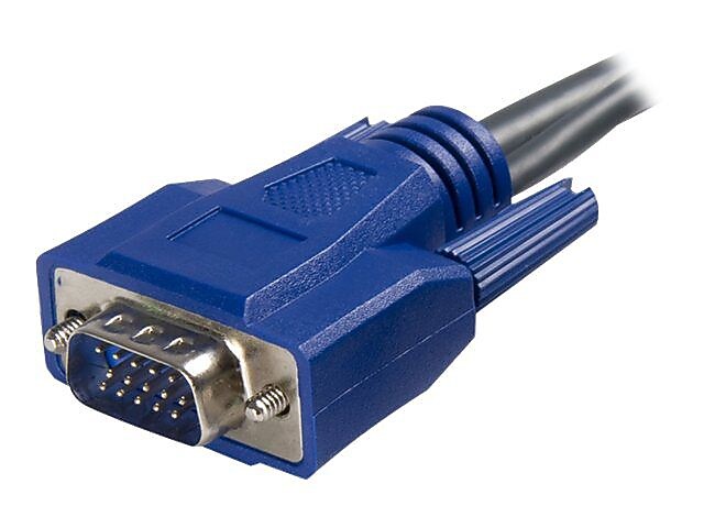 StarTech 6 ft Ultra-Thin USB VGA 2-in-1 KVM Cable