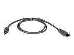 Tripp Lite 3' USB 2.0 A Male to B Male USB Cable, Gray (U021-003)