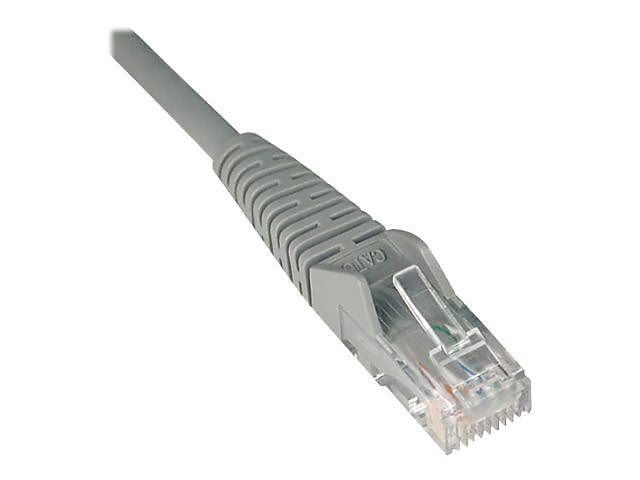 Tripp Lite N201-007-GY 7' RJ-45 CAT-6 Patch Cable, Gray