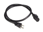 Startech® 15' NEMA5-15P To IEC 60320 C13 Standard Computer Power Cord, Black