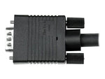 StarTech 50' Coax High Resolution HD15 Male/Male VGA Monitor Cable, Black