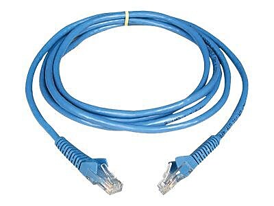 Tripp Lite® 14' Cat6 RJ-45 Male/Male Gigabit Snagless Molded Patch Cable, Blue