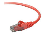Belkin A3L980-05-RED-S 5' CAT-6 RJ-45 Snagless Patch Cable, Red109