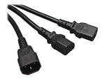 Tripp Lite P004-006-2C13 6' AC Power Extension Splitter Cable, Black12