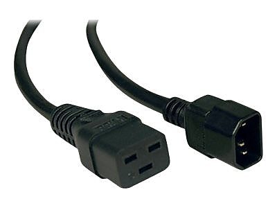 Tripp Lite 4' IEC-320-C19 to IEC-320-C14 Heavy Duty Power Cord, Black47