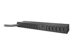 APC Basic Power Distribution Unit, 10-Outlet, 1U Rack Mount, Black (AP9571A)