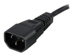 StarTech SJT Computer Power Extension Cord, 14 AWG, 10 ft (L)