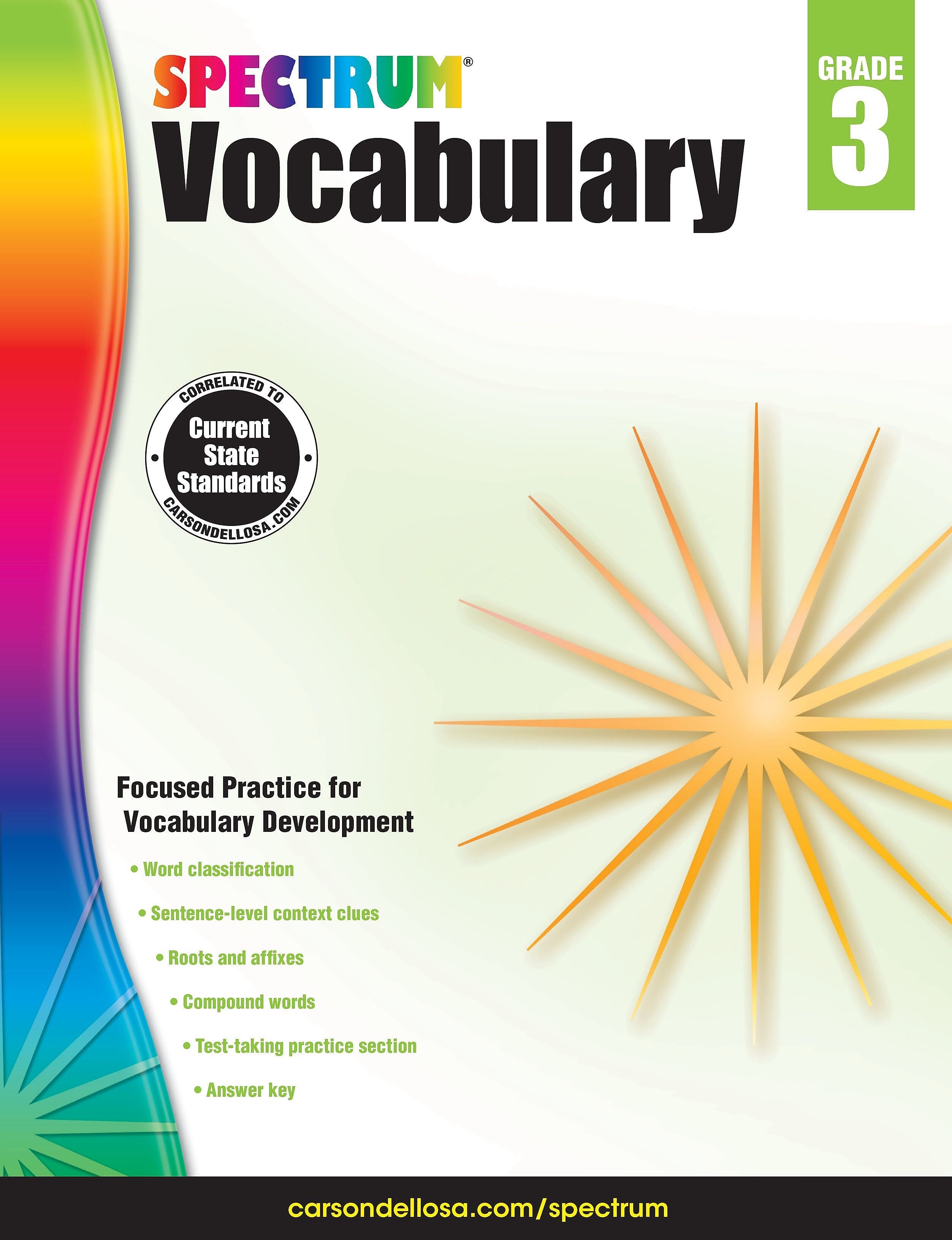 Spectrum Vocabulary (Grade 3)