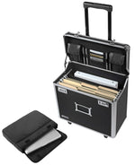 Vaultz Metal Mobile Business Case, Legal, Black (VZ00636)