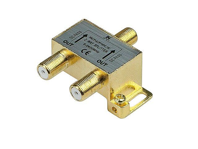 Monoprice Premium Monoprice 2-Way Coaxial Cable Splitter (110013)
