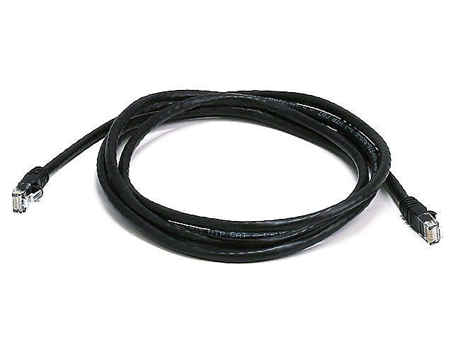Monoprice® 7' 24AWG Cat6 UTP Ethernet Network Cable, Black