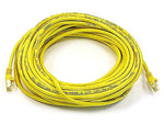 Monoprice® 50' 24AWG Cat6 UTP Ethernet Network Cable, Yellow