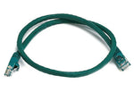 Monoprice 2' 24 AWG CAT-6 UTP Ethernet Network Cable, Green