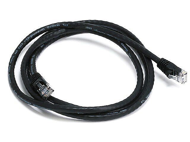Monoprice 5' CAT-6 Ethernet Network Cable, Black (103426)