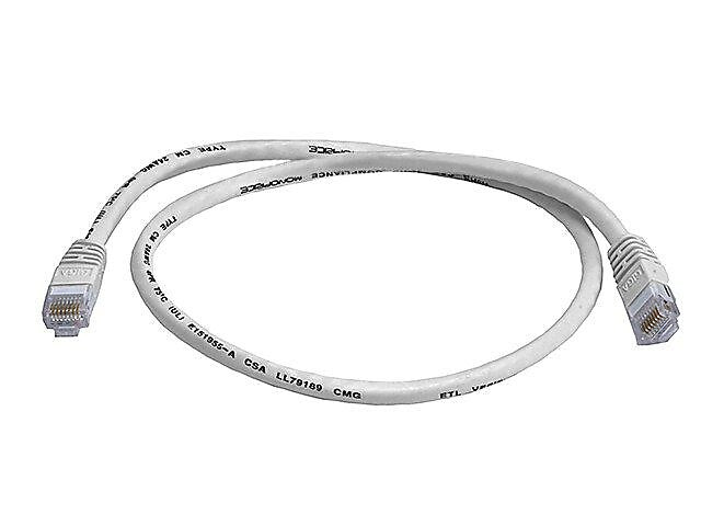 Monoprice® 2' 24AWG Cat6 UTP Ethernet Network Cable, White