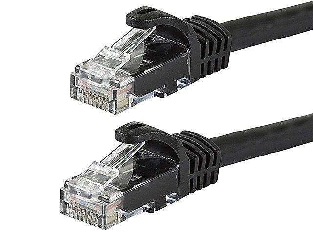 Monoprice® FLEXboot Series 10' 24AWG Cat6 UTP Ethernet Network Cable, Black