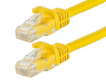 Monoprice® FLEXboot Series 25' 24AWG Cat6 UTP Ethernet Network Cable, Yellow
