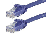 Monoprice 109858 50' CAT-6 Ethernet Network Cable, Purple