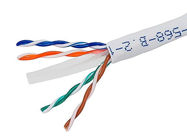 Monoprice 108108 1000' CAT-6 Ethernet Network Cable, White