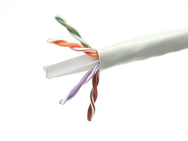 Monoprice® 1000' 23AWG Cat6 UTP Bulk Ethernet Network Cable, Gray