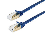 Monoprice® 0.5' 24AWG Cat6a STP Ethernet Network Cable, Blue