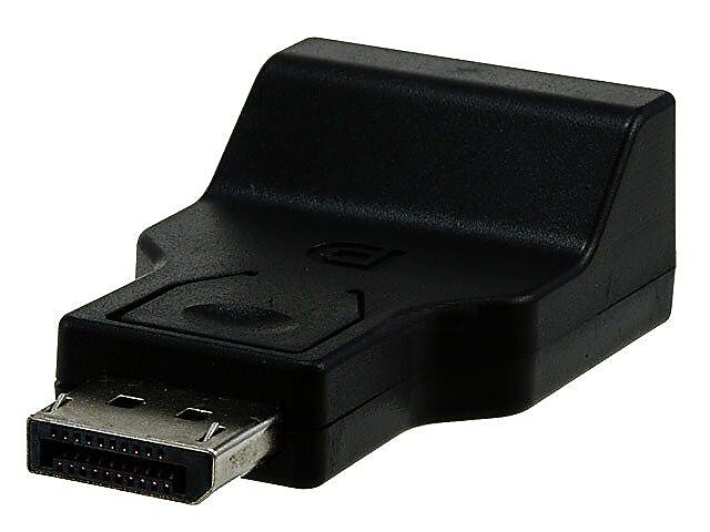 Monoprice® Mini DisplayPort Male to VGA Female Active Adapter, Black